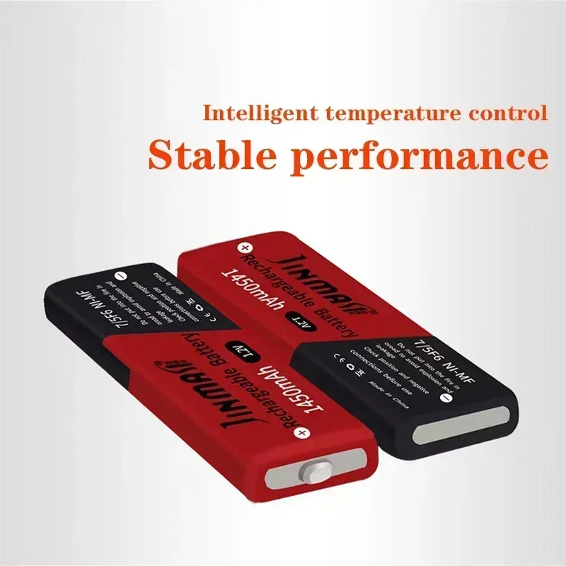 new Original 1.2V Ni-Mh Rechargeable 7/5F6 Battery 67F6 1450mAh 7/5 F6 Chewing Gum Cell for Walkman MD CD Cassette Player