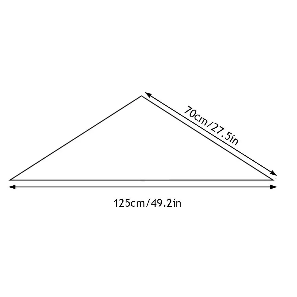 多機能暖かいスカーフ グラデーションストライプ ヘッドスカーフ ウールブレンド 三角スカーフ ニットショルダーショール 高級DIYネックチーフ