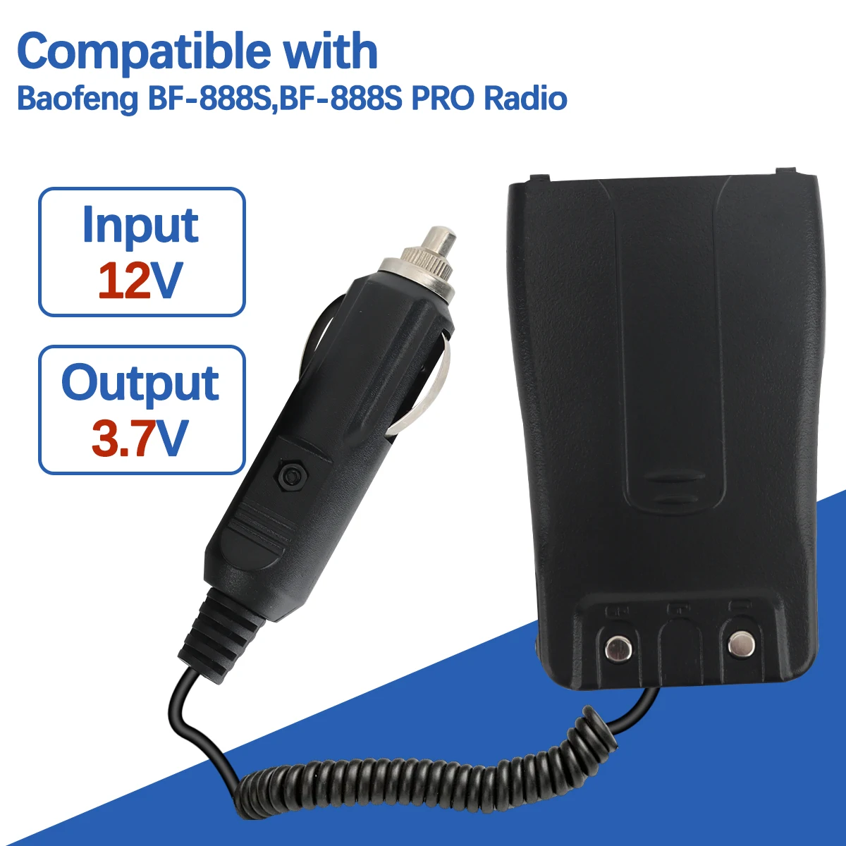 Baofeng BF-888S eliminador de batería para radio bidireccional - imagen 4