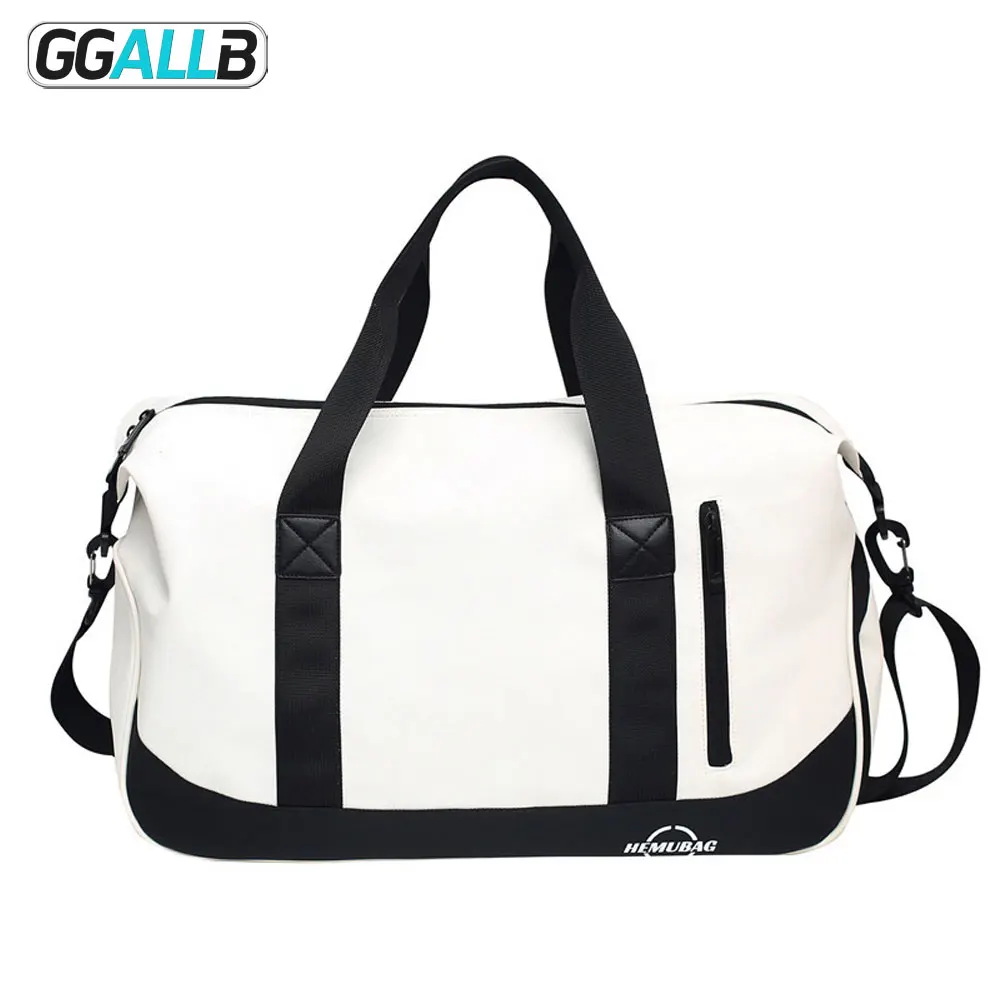 

Gym Duffle Bag Dry Wet Separated Gym Sport Duffle Bag Training Handbag Yoga Bag with Extra Drawstring Backpack for Men and Women