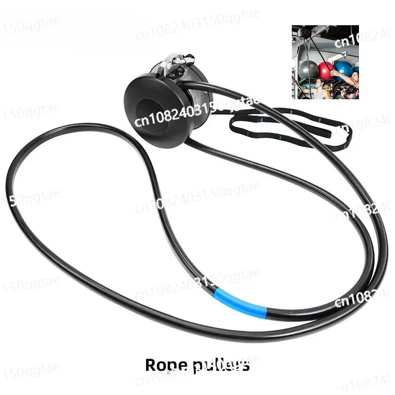 Rope 6-speed Adjustable Resistance Pull Rope Trainer Training Fitness Equipment Gym Outdoor Household Puller Abdominal Aerobic