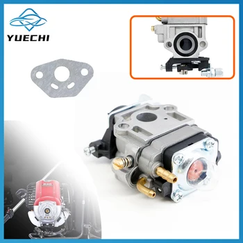 מחדש בנזין קרבורטור 10mm עם גזם עבור מנוע חותך מברשת TU26 34...