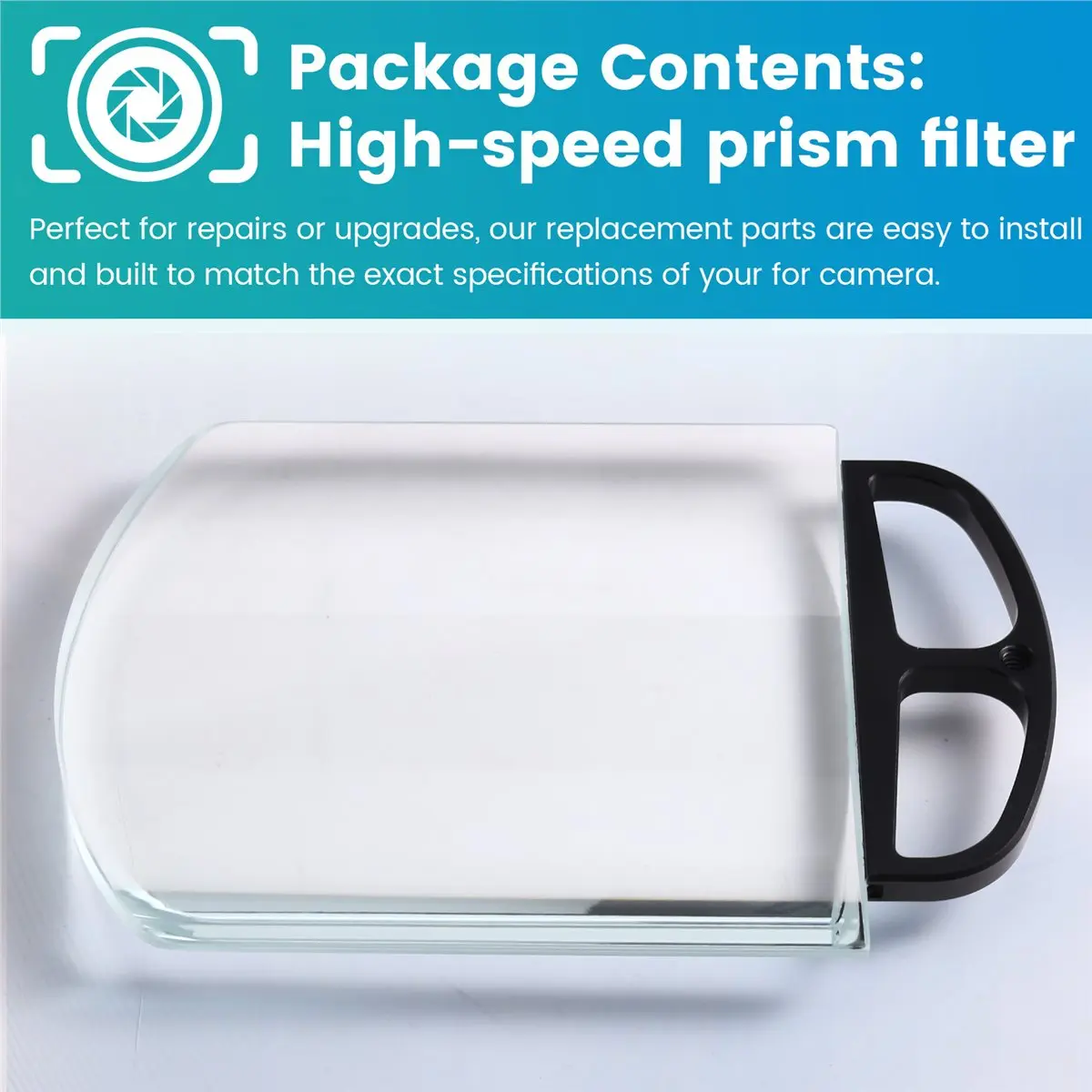 [For Wholesaler]150mm Super Speed Prism Filter Special Effects Photography Ghost for Photo Video Photography SLR Camera Lens view 5