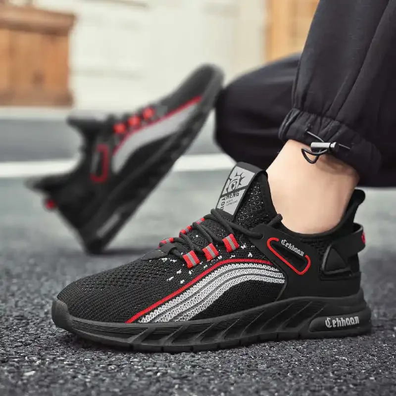 Flat Sole Round Toe Men Red Shoes Brown Ankle Boots High Sneakers Husband Sports Resell On Sale Loafers Functional