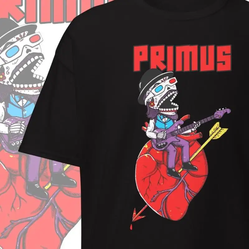 Primus 90s Grunge Funk Rock Band T-Shirt