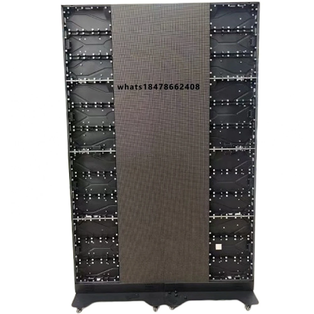 Indoor Light Emitting Diode Poster Display P1.86 640x1920mm Digital Advertising Light Emitting Diode Screen for Store and Mall