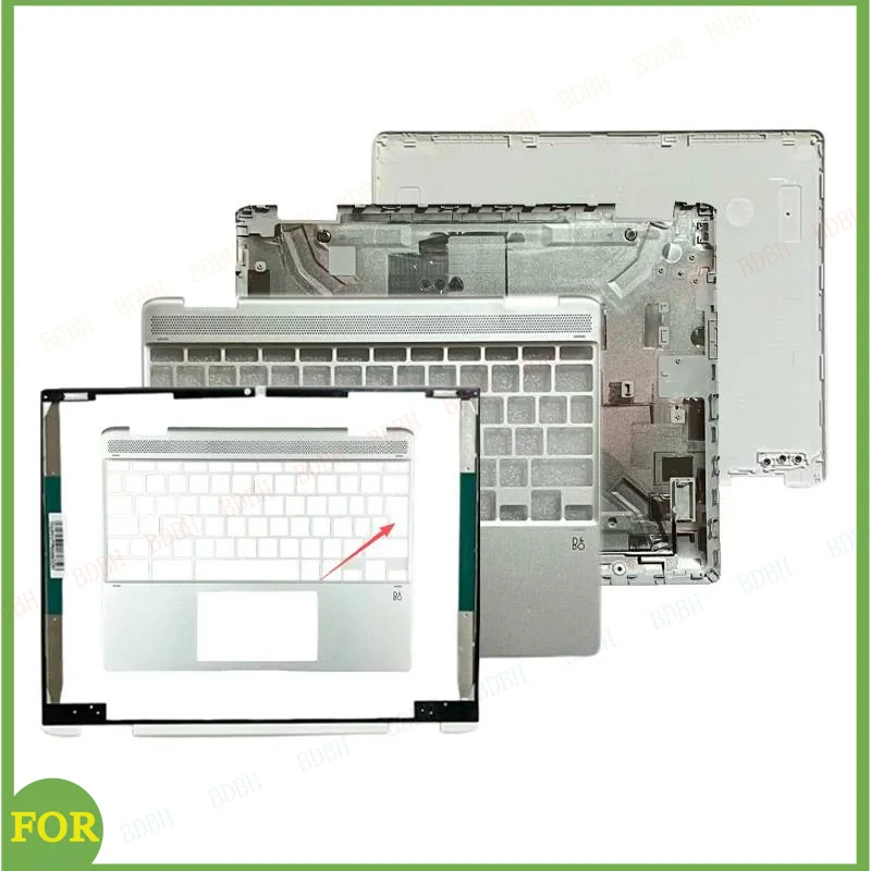 chromebook-x360-tpn-q227-12b-ca-ラップトップの液晶画面トップカバー、スクリーンフレーム、パームレスト、ボトムシェル、キーボードヒンジに適しています。