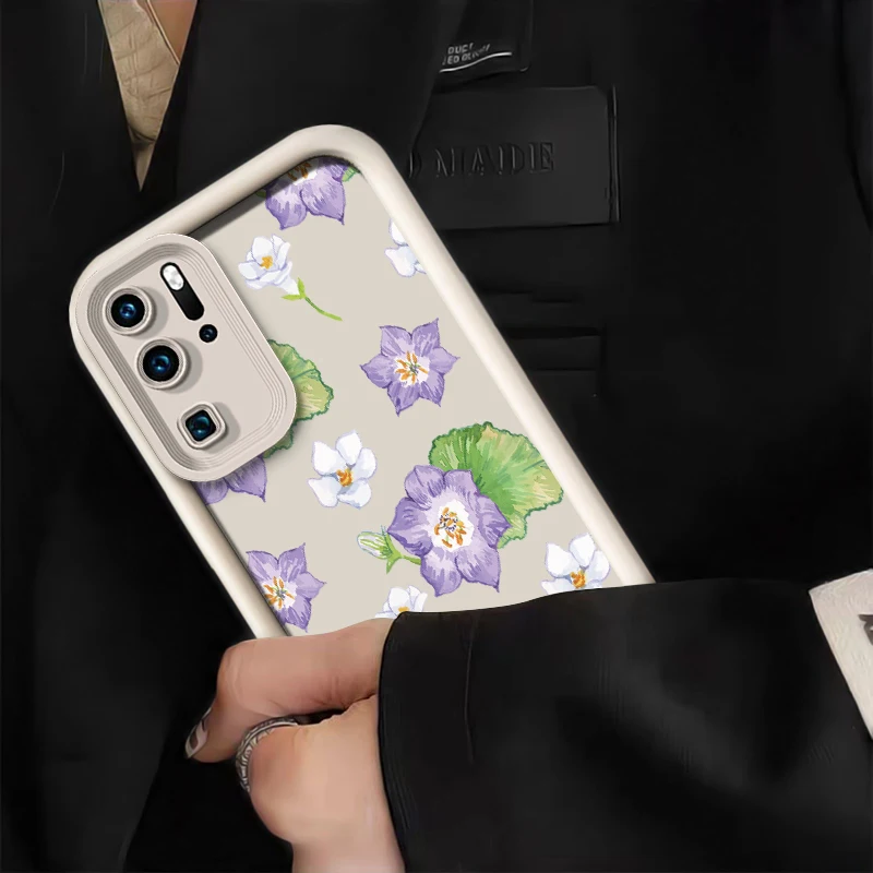 حافظة هاتف لهاتف انفينيكس هوت 40i 30i 10 20 Play 60 Pro Plus Zero 30 GT 30 20 10 Pro Note 50 40 30 VIP غطاء سيليكون بنمط الأزهار