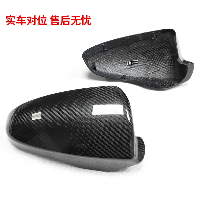 

For BMW F10 M5 Dry Carbon Fiber Rearview Mirror Case F06 F12 F13 M6 Reversing Rear Mirror Cover