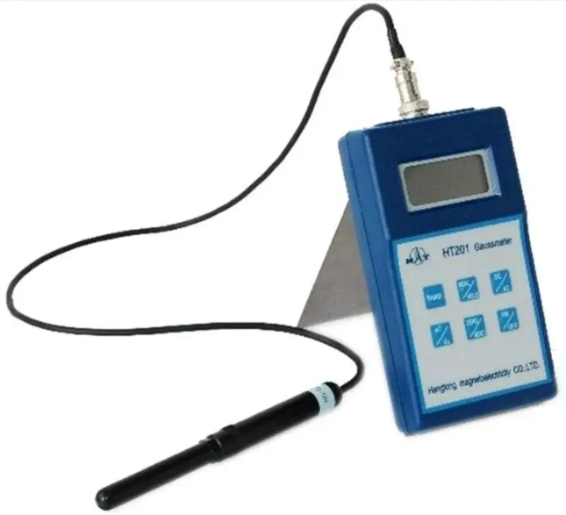 HT201 Digital Gauss Meter Meter 10Hz~200HZ 0-200mT-2000mT Factory Product