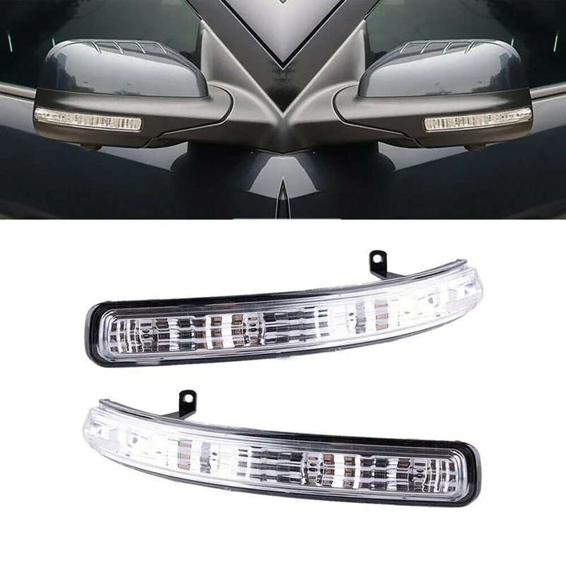 Side Mirror LED Turn Signal Lights For Ford Explorer 2011-2019 Rearbiew Reversing Mirror Indicator Lamp BB5Z13B375A BB5Z13B374A