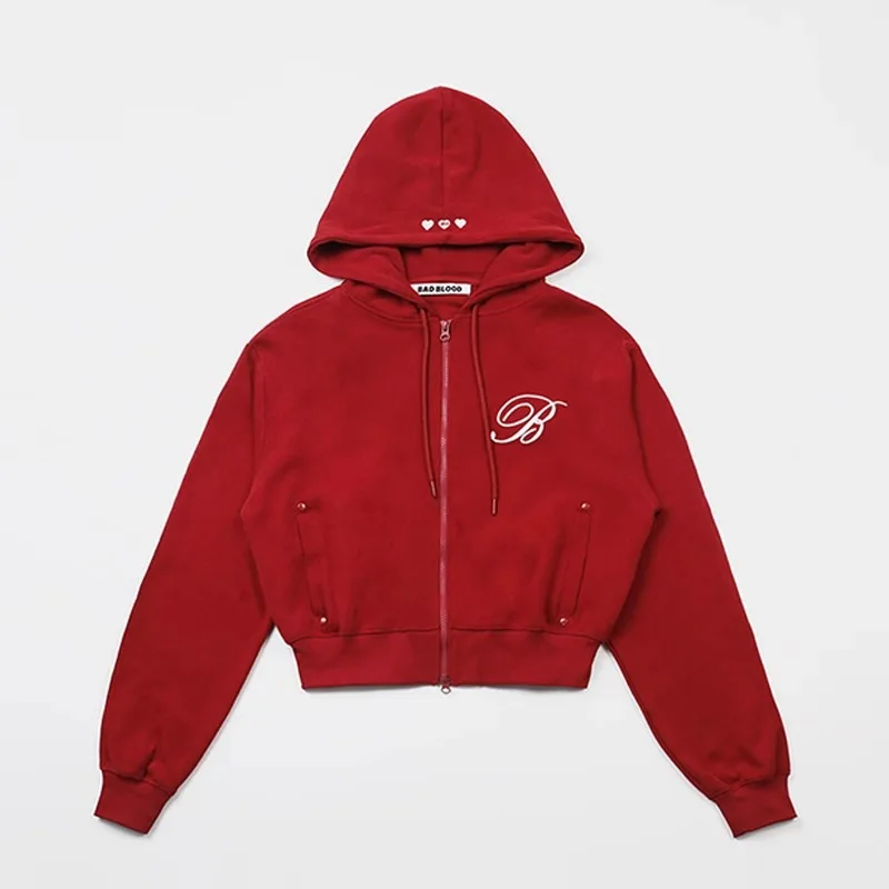 2025 Badblood Top Quality 1:1 Sweatshirt Women Embroidered Lazy