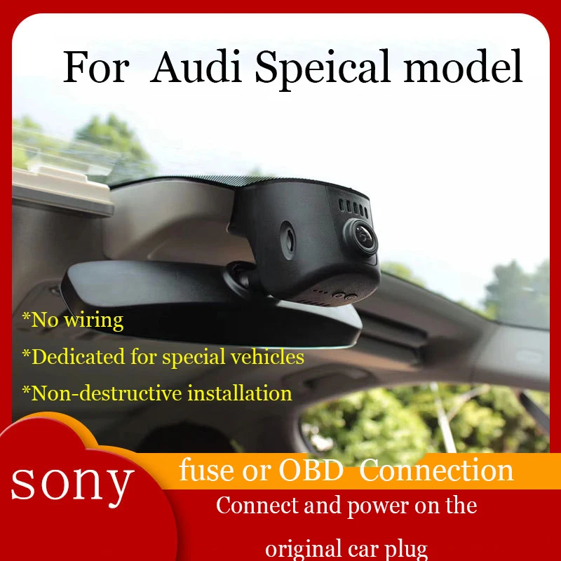 Car Road Record WiFi DVR Driving Video Recorder Dash Camera For Audi A1 A3 A4 A4L A8 Q3 Q5 Q7 A6L A5 2009~2012Night Vision CCD