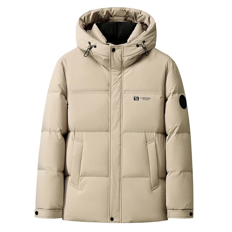 Good Quality 90% Duck Down Puffer Coat 2025 Winter Men Keep Warm Outdoor Jacket Male Hood Wind-Proof Duck Down Parkas Coat
