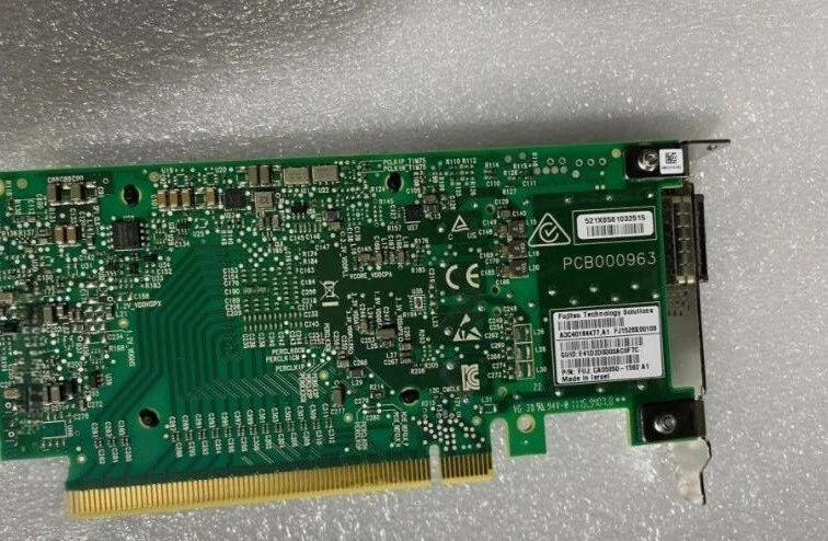 فوجيتسو MCX455A CX455A 100GbE منفذ واحد QSFP28 PCIe ConnectX-4 VPI NIC CA05950- #2