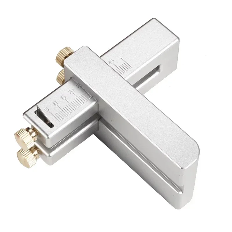 LJL-Belt Cutter Aluminum Alloy Sandblasting Oxidation Adjustable Mini Handmade Vegetable Tanned Leather Cutting Tool