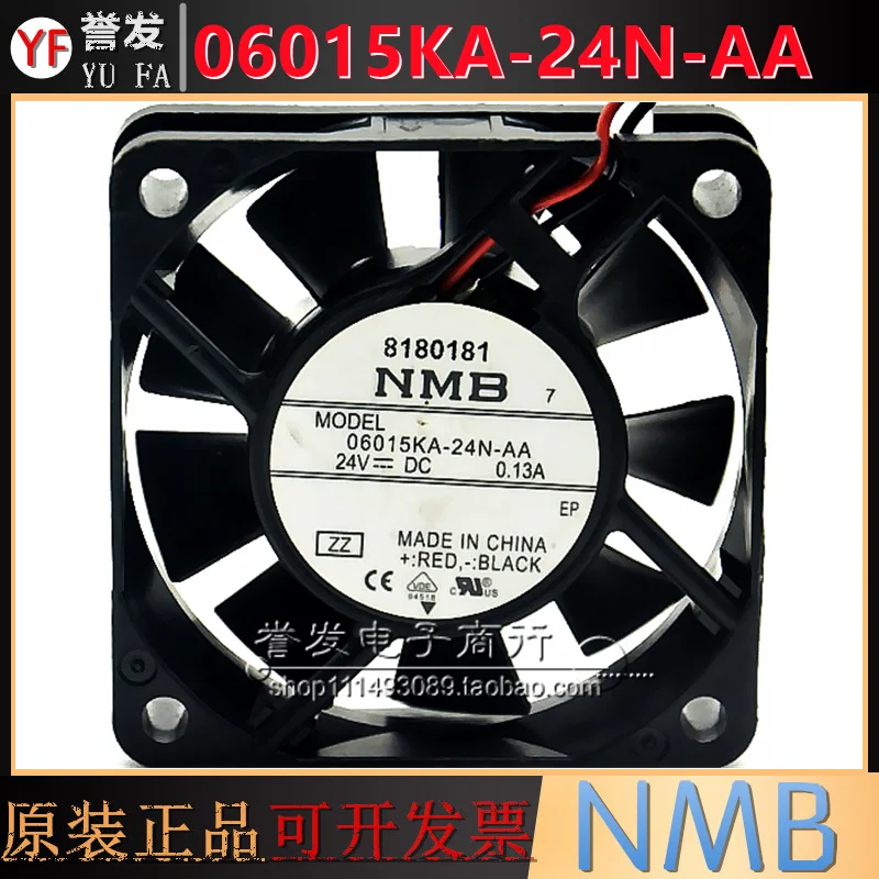 جديد الأصلي 06015KA-24N-AL 24V 0.13A 6015 60x60x15 مللي متر مروحة التبريد المبرد