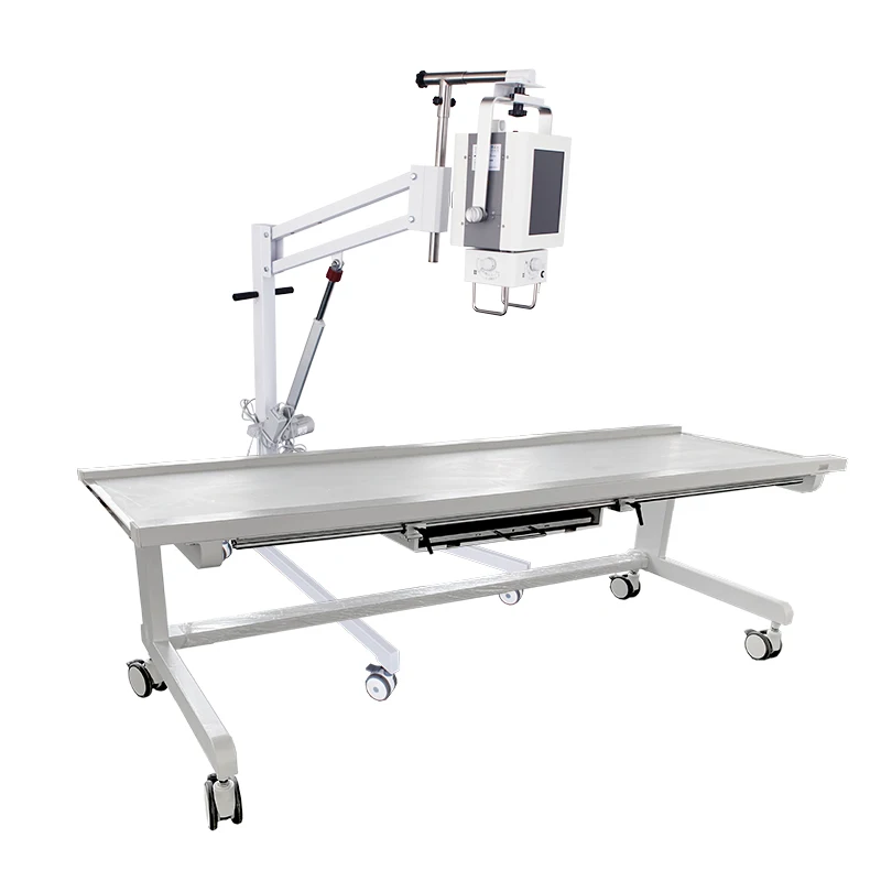 Macchina mobile a raggi X Macchina medica a raggi X Diagnosi per esame fisico Attrezzatura medica mobile Dr