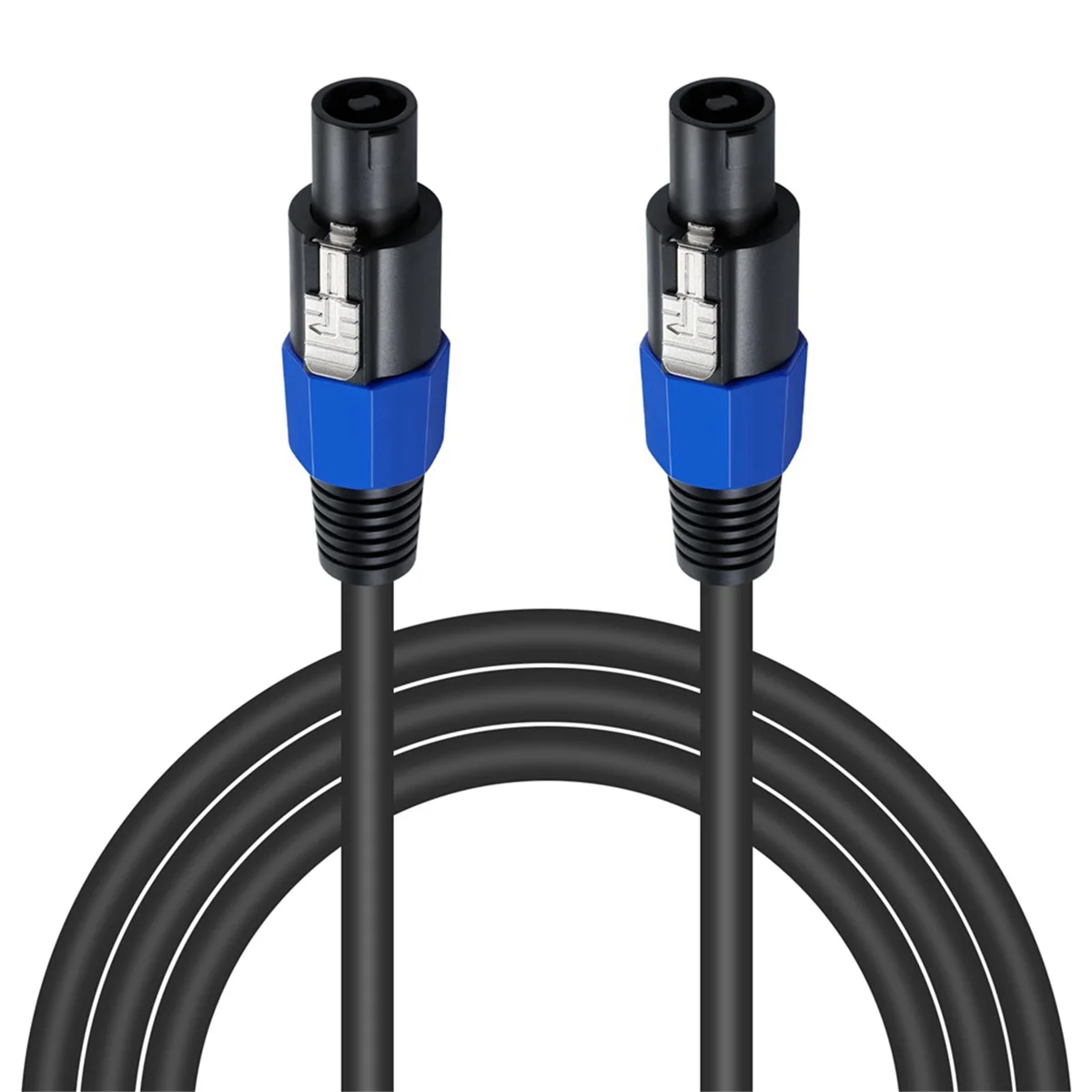 Speakon Cable 6ft Professional 18Guage Male to Male Audio Cord with Twist Lock for DJ Speaker&Amplifier