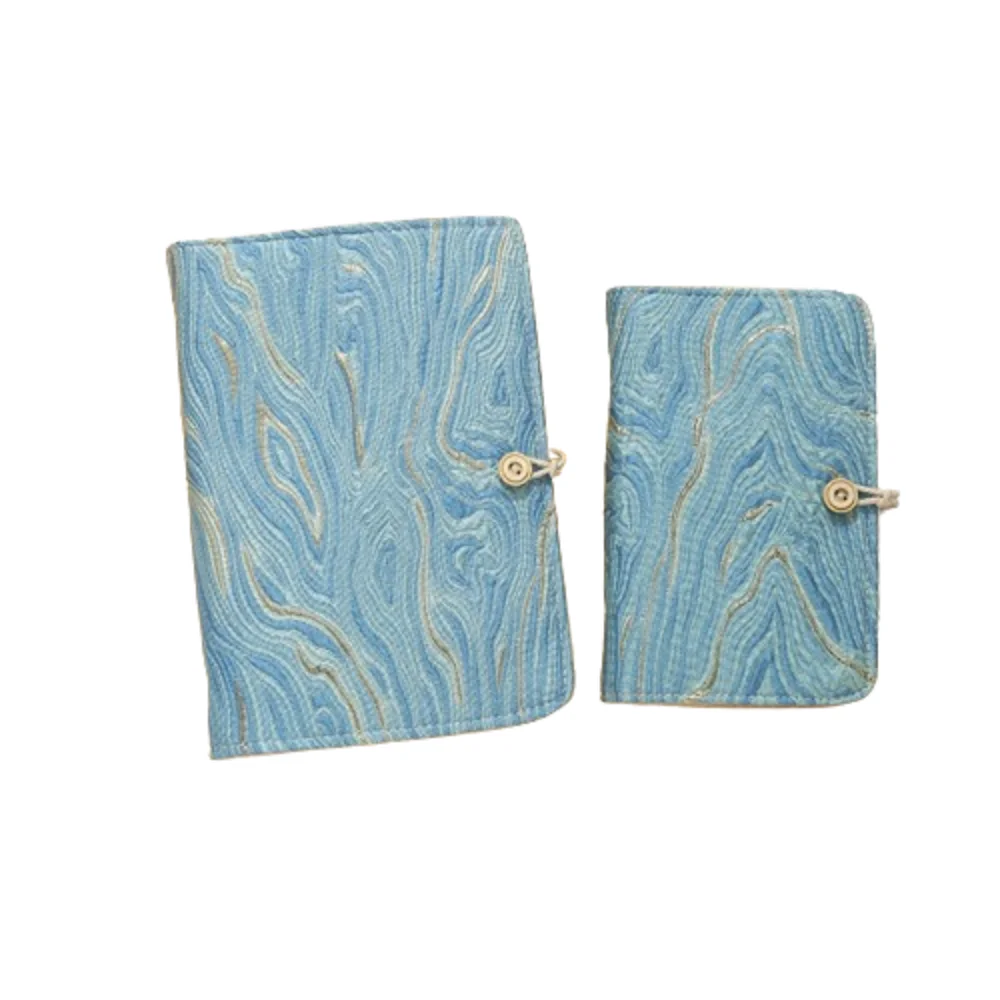 

Practical A5/A6 Loose-leaf Book Cover Creative Embroidered Mini Budget Binder Cover To Do List DIY Notebook Cover Notepad