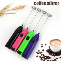 Electric Milk Frother Handheld Egg Beater Foamer Coffee Maker Electric Blender Mixer Mini Portable Blender Kitchen Tools