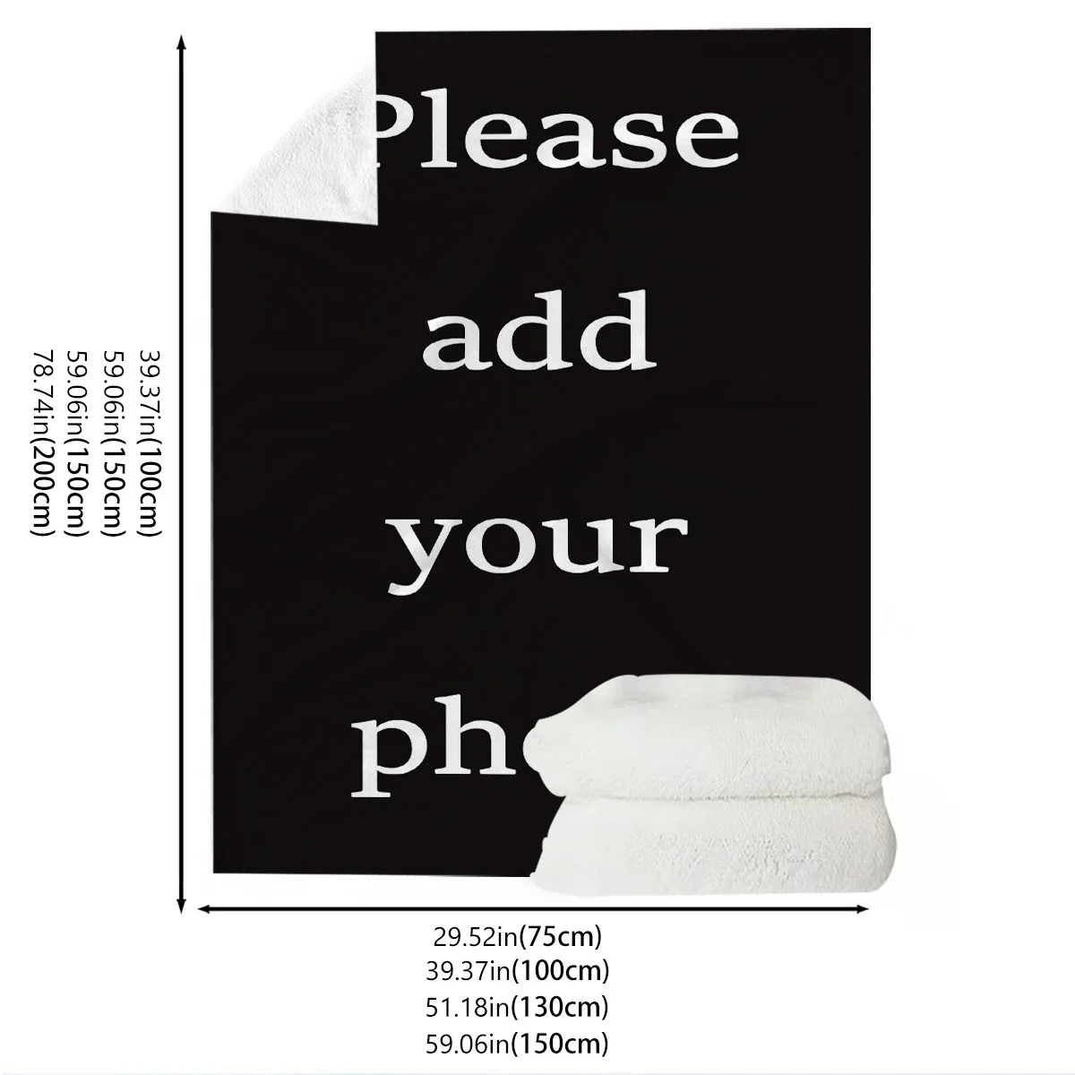 بطانية صوف الفانيلا الرقمية المخصصة، مناسبة للأسرة العائلية والأرائك والمكاتب والتخييم في الهواء الطلق وبطانية مخصصة مع الصور