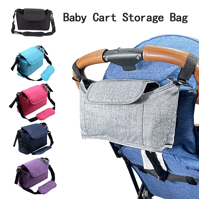 

Baby Cart Hanging Bag Multifunctional Waterproof Storage Bags Large-Capacity Storage-Bag Travel Bottle Water Cup Hanging-Bag