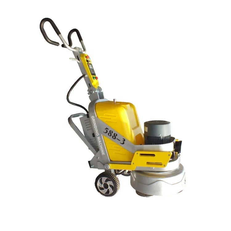 3 heads concrete planetary terrazzo floor grinder