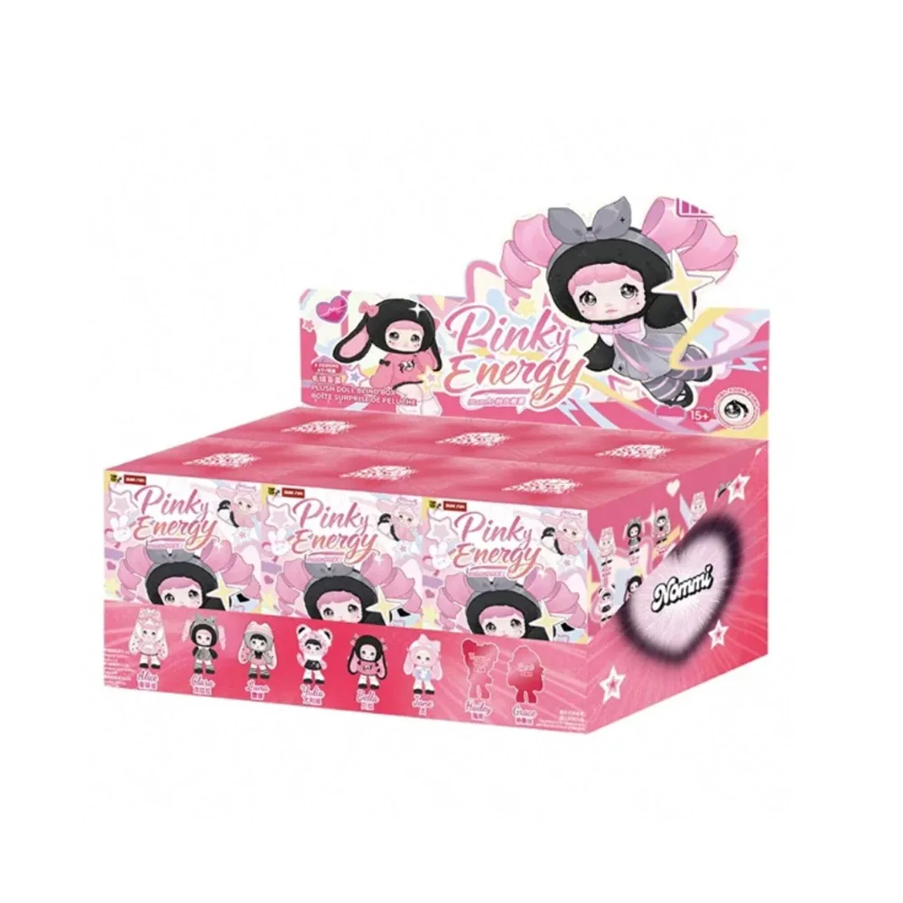 New Nommi Pinky Energy Series Plush Doll Blind Box Cute Nommi