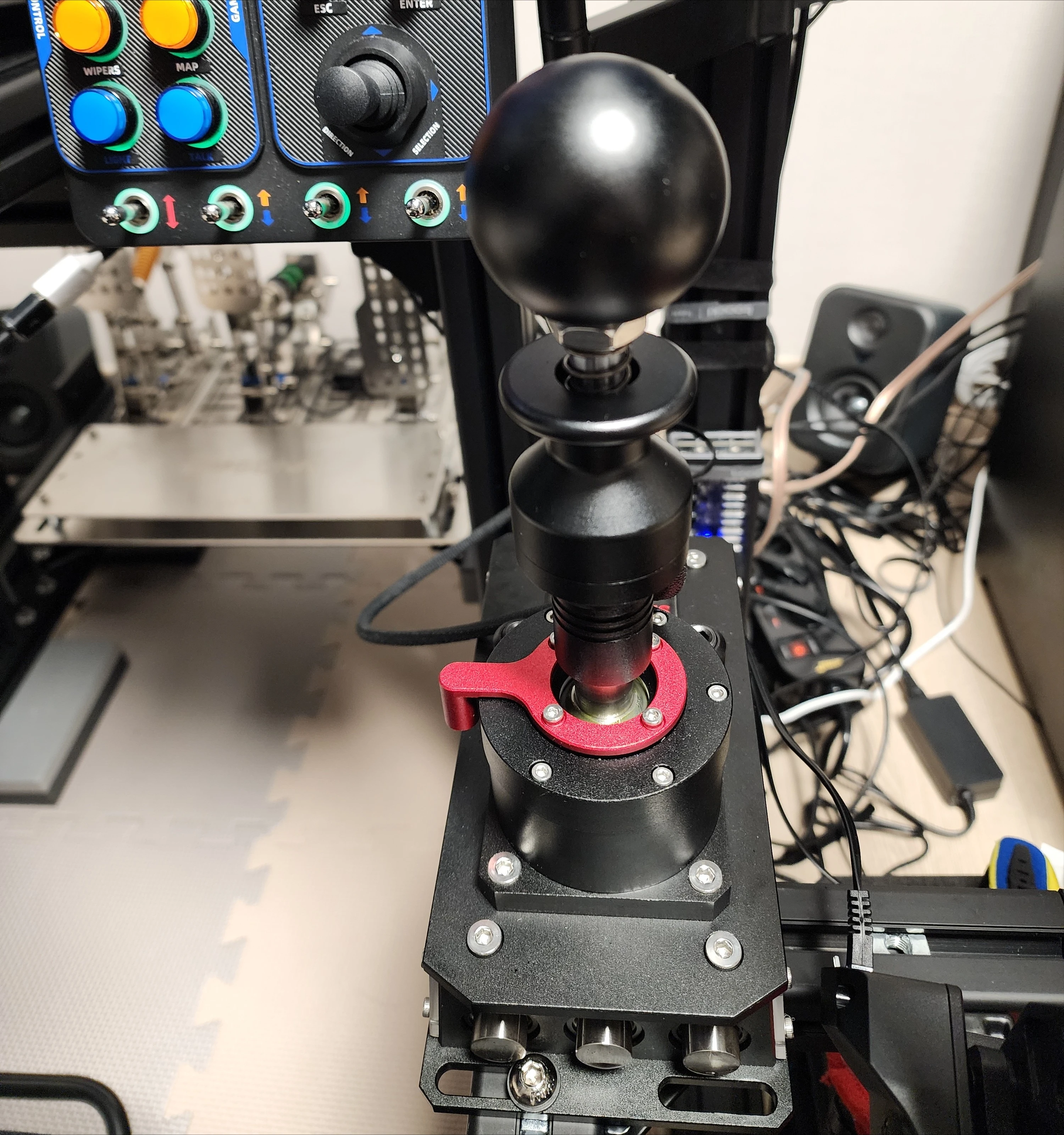 SIMVERTEX V7 SQ2/6+4R Sim Shifter Manual Shifter + Reverse Gear Kit for Manual & Sequential Shifts