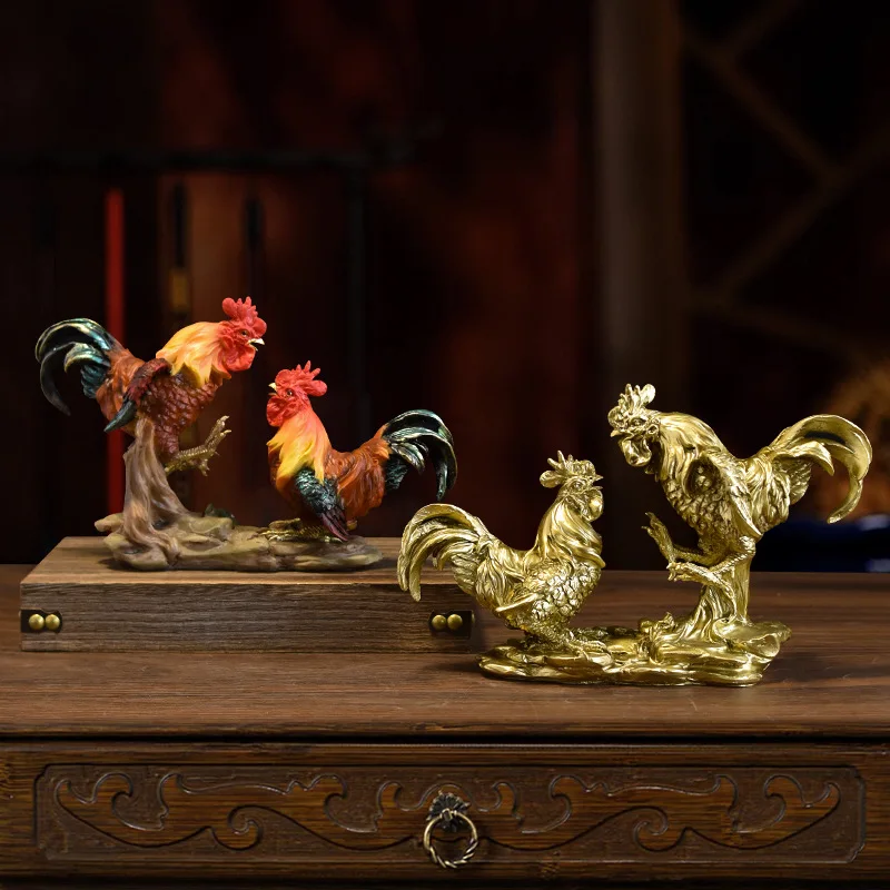

Realistic Rooster Resin Handicraft Decoration for Courtyard Decoration, Pasture, Home Decoration, and Micro Landscape Objects
