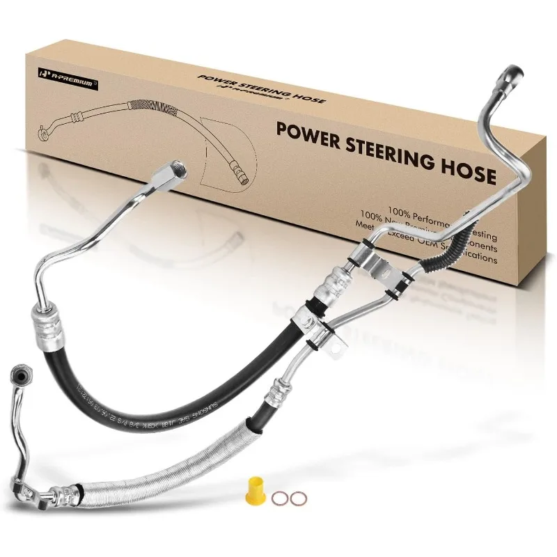 

A-Premium Power Steering Pressure and Return Line Hose Assembly Compatible with Subaru Impreza 2002-2003 H4 2.0L
