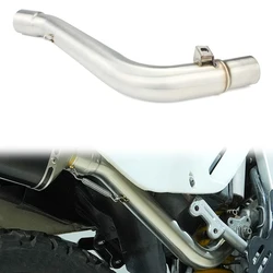 For Suzuki DR650 DR 650 SE 1996-2016 2017 2018 2019 2020 Motorcycle Exhaust Middle Connect Tube Stainless Steel Mid Link Pipe