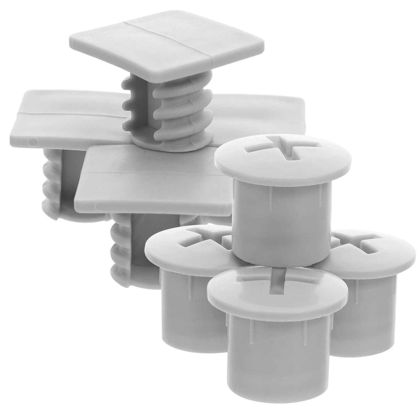 4 مجموعات من غطاء تثبيت الشريحة غطاء برغي بلاستيكي متين لقطع غيار معدات الملعب الداخلية والخارجية