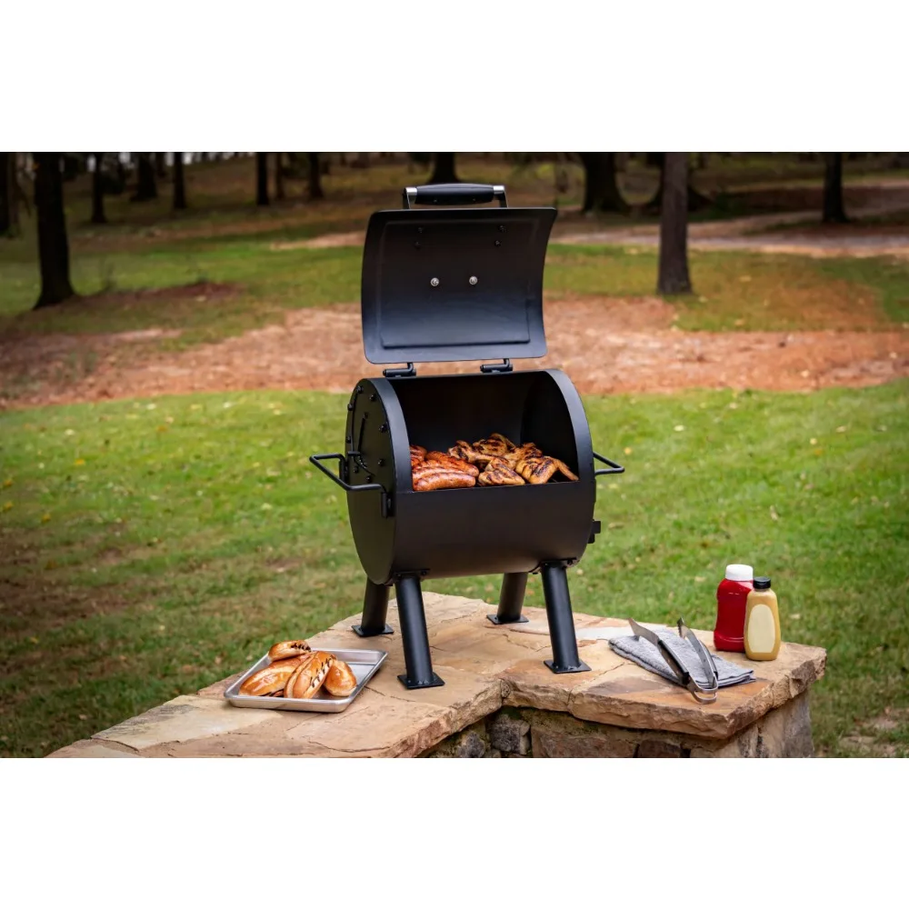 2023 New Oklahoma Joe’s Hitch Portable Charcoal Grill, Black