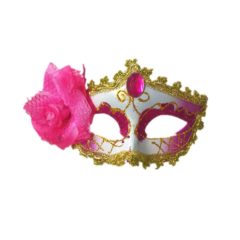 Sexy Ladies Masquerade Masks for Couple Venetian Woman Lace Cosplay Costume Carnival Prom Party Decorative Props Headdress Masks