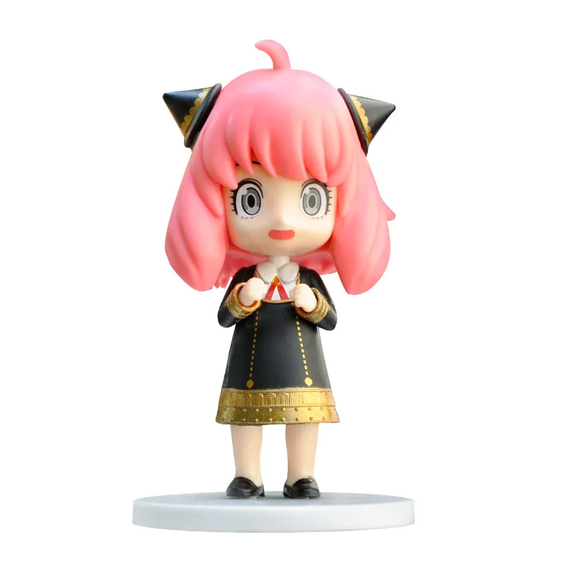 새로운 SPY×FAMILY Anya Forger Yor Forger Loid 애니메이션 만화 캐릭터 피규어 모델 맞춤형 테이블 장식 장식품 장난감 선물