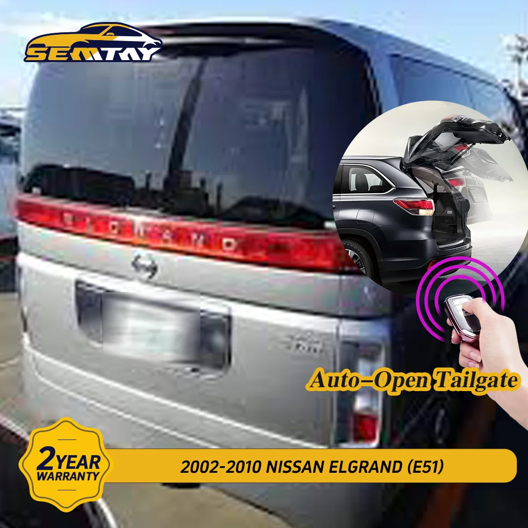 

SEMTAY Автоматические подъемные стойки багажника с пружиной для NISSAN ELGRAND (E51) 2002-2010 Подъемные опоры багажника задней двери