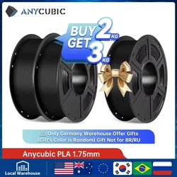 ANYCUBIC 3d Máy In Dây Tóc 1.75Mm PLA Dây Tóc 1KG/Cuộn 9 Màu Gọn Gàng Cuộn Dây Không Bong Bóng Không Cắm cho 3d Máy In Mega-S Chiron