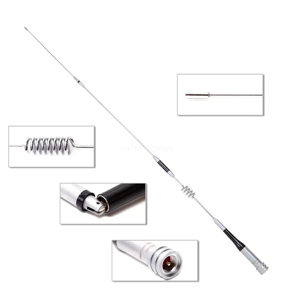 

Мобильная двухдиапазонная антенна SG7200 144 МГц 430 МГц VHF UHF 150 Вт 3,2/дБи PL259 Любительская радиолюбительская антенна с высоким коэффициентом усиления