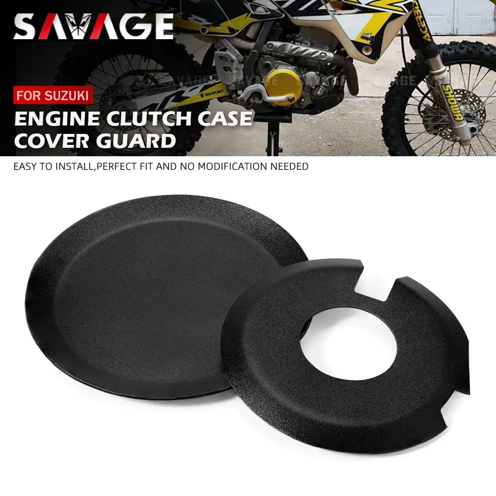 2021 Engine Clutch Case Cover Guard For SUZUKI DRZ400 E/S/SM DRZ400SM DRZ400S DRZ400E 2000-2024 DR-Z 400 Motorcycle Protector