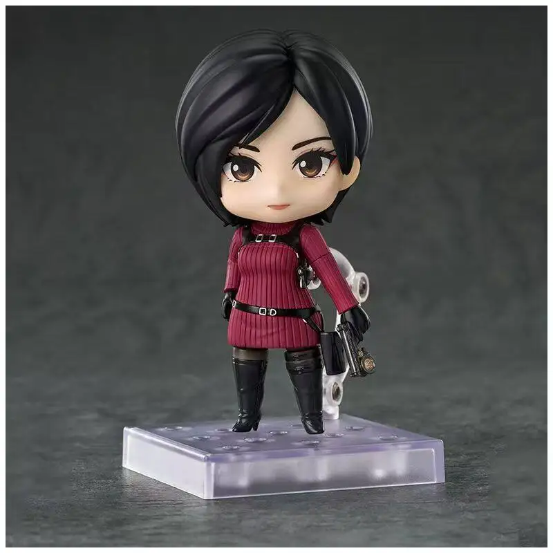 Neu # 2761 # 2337 Ada Wong & Leon S. Kennedy Resident Evil Anime-Figurenset Austauschbare Gesichter Bewegliche Gelenke Actionfigur Geschenke – Detail 6