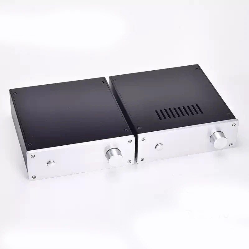 215×70×228mm All Aluminum DIY Amp Chassis Power Headphone Amplifier Empty Enclosure Box