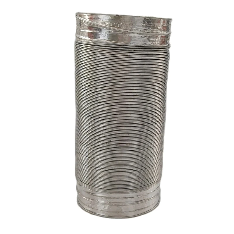 50/60/76/80/90mm Encrypted Aluminum Foil Ventilation Pipe Scalable Smoke Tube Parking Heater Kitchen Outlet Exhaust Fan Hose