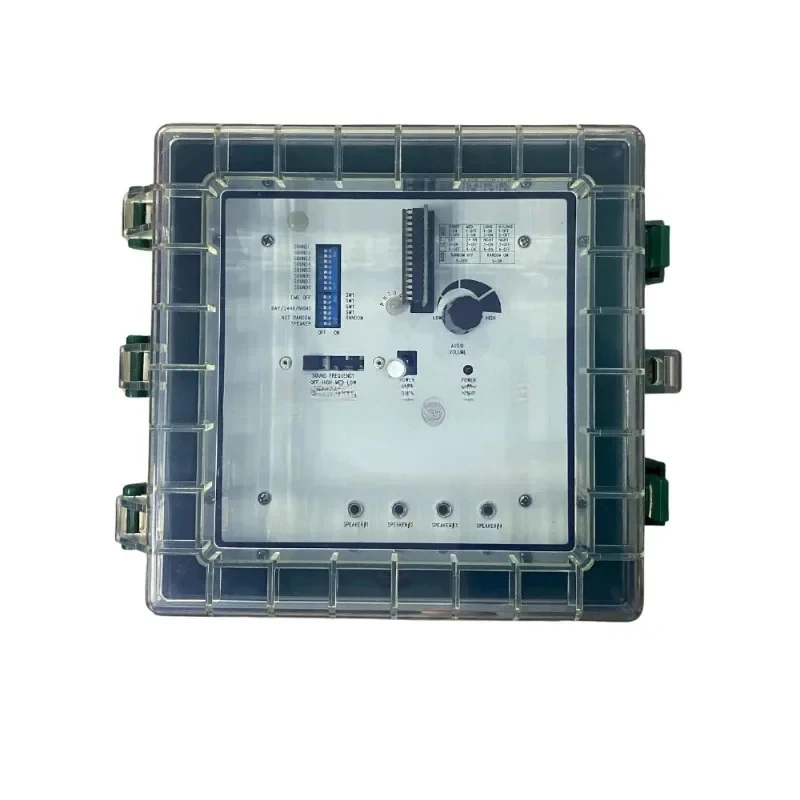 

Система, звуковой водонепроницаемый сдерживающий, устройство для отпугивания птиц, торговые центры, уличный ультразвуковой 4-динамик