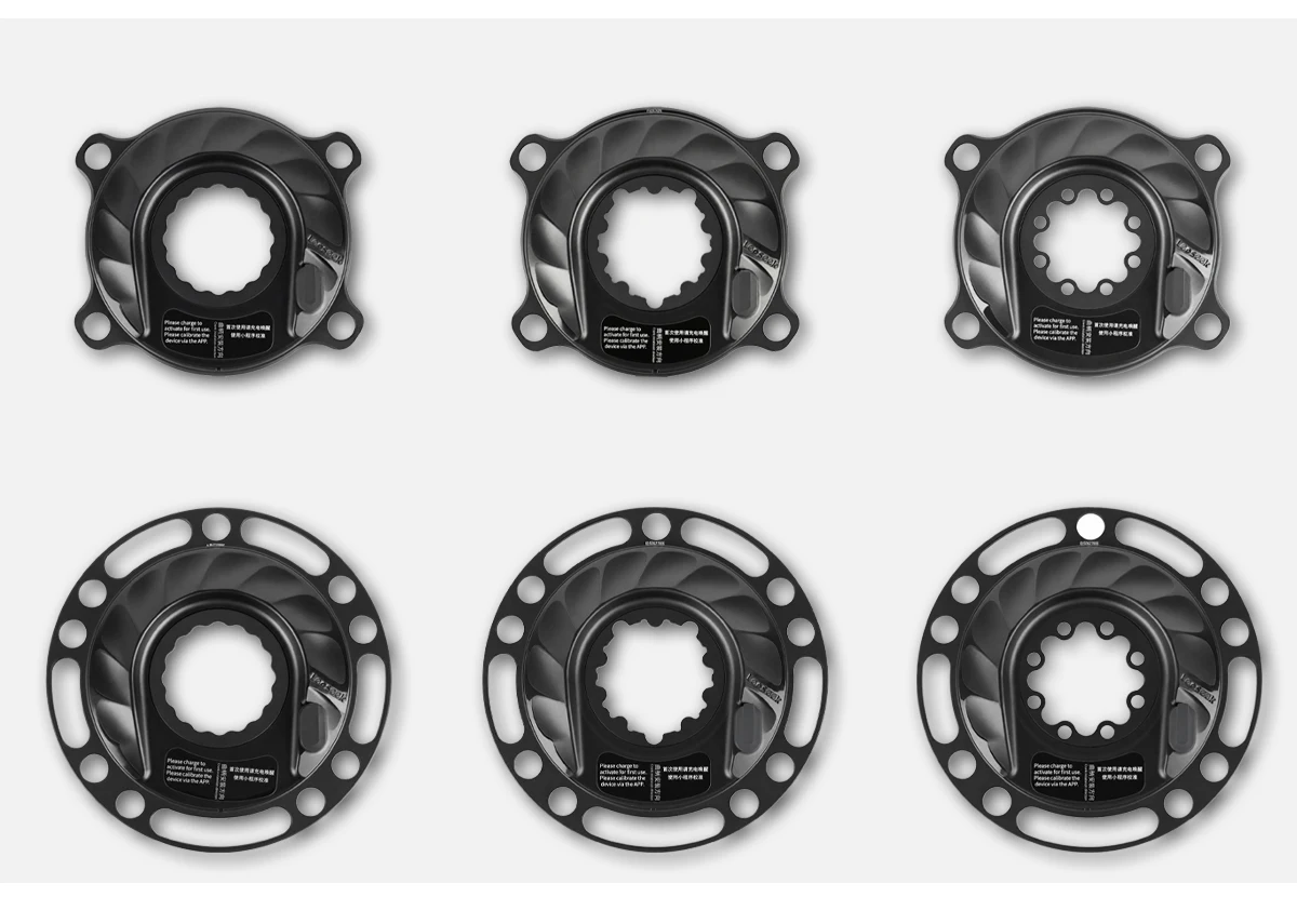 ZRACE X LeoSeek Leistungsmesser Spider 110BCD 4-Arm / 5-Arm Universal, ANT+ BLUETOOTH 4.0, 101g Ultraleicht – Detail 2