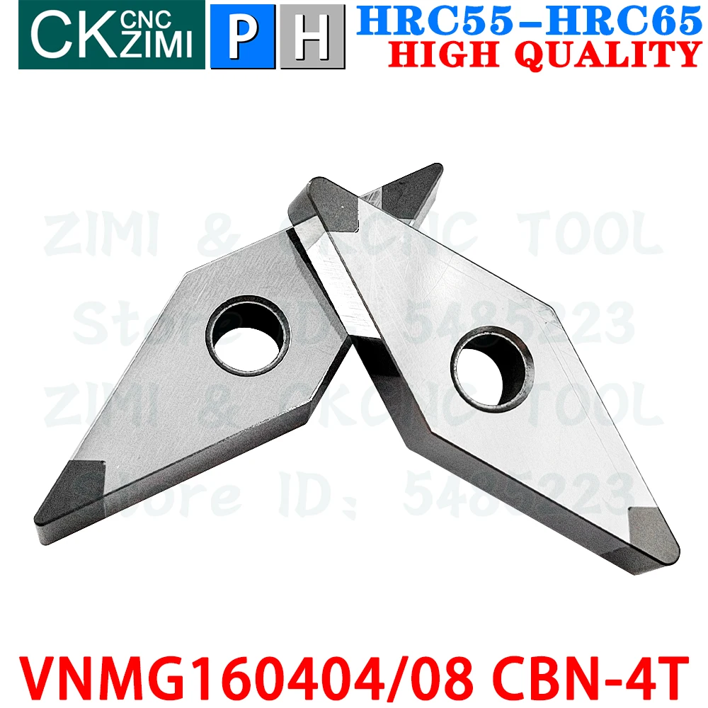 VNMG160404 CBN VNMG160408 CBN 4T Boron Nitride inserts turning inserts CNC Metal cutting lathe tool VNMG 1604 for hardened steel