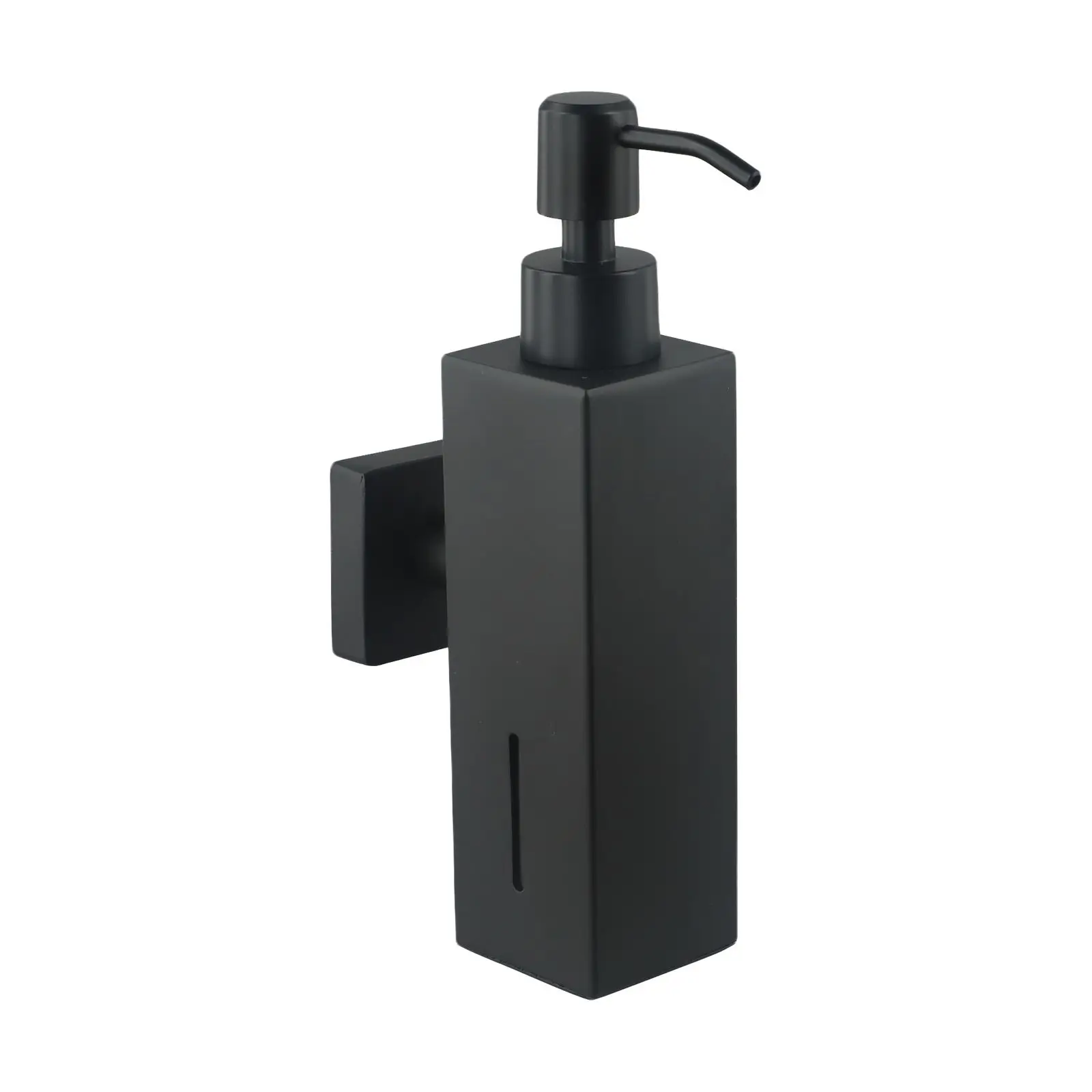 250ml Manual Soap Dispenser Wall Mounted Golden/Black Square Round Soap Dispenser For Hotel Bathrooms Bathroom Accessories