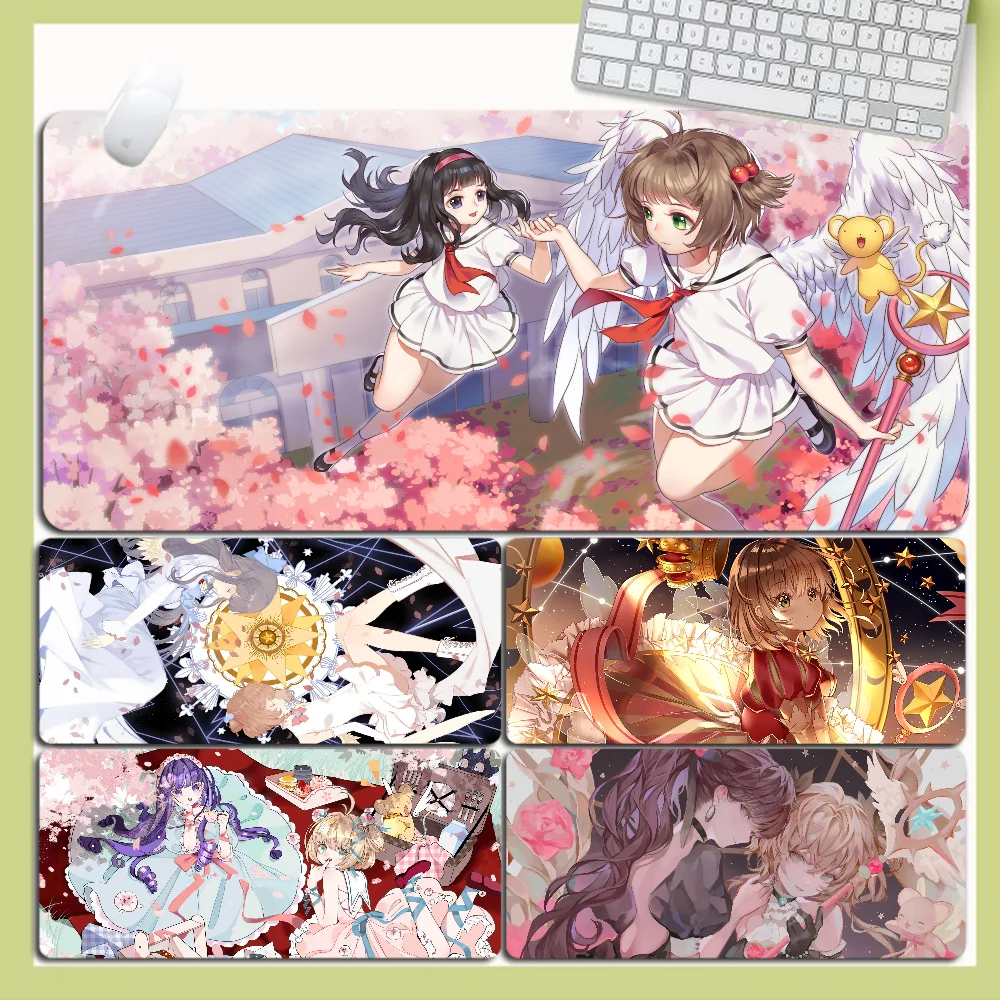 Card Captor Sakura Mousepad New Arrivals Gamer Speed Mice Retail Small Rubber Mousepad Size For Big CSGO Game Desktop PC Laptop