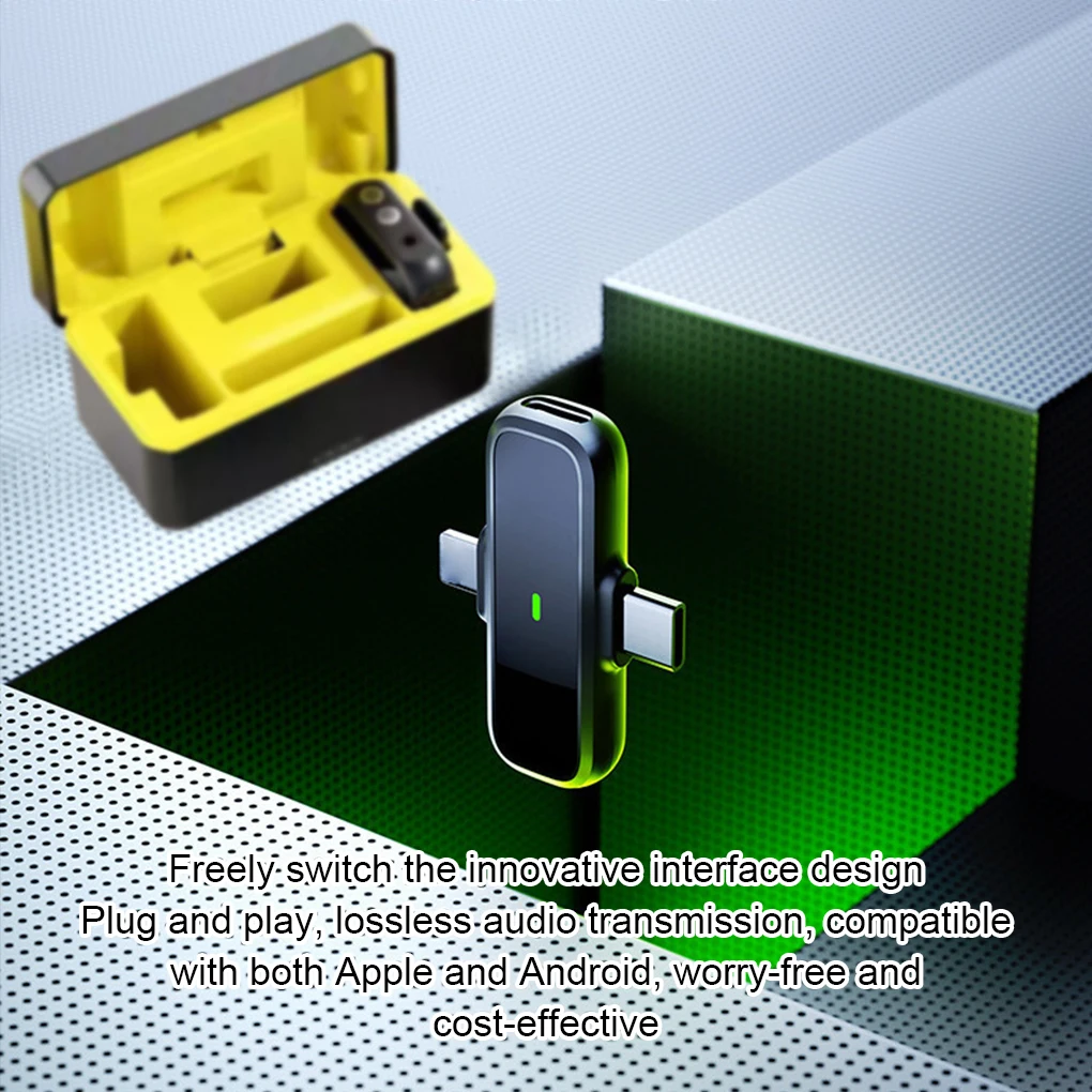 스마트 폰/PC/노트북 용 휴대용 무선 라 발리에 마이 - Wireless Mic For Smartphone Video Recording 리뷰 및 가격